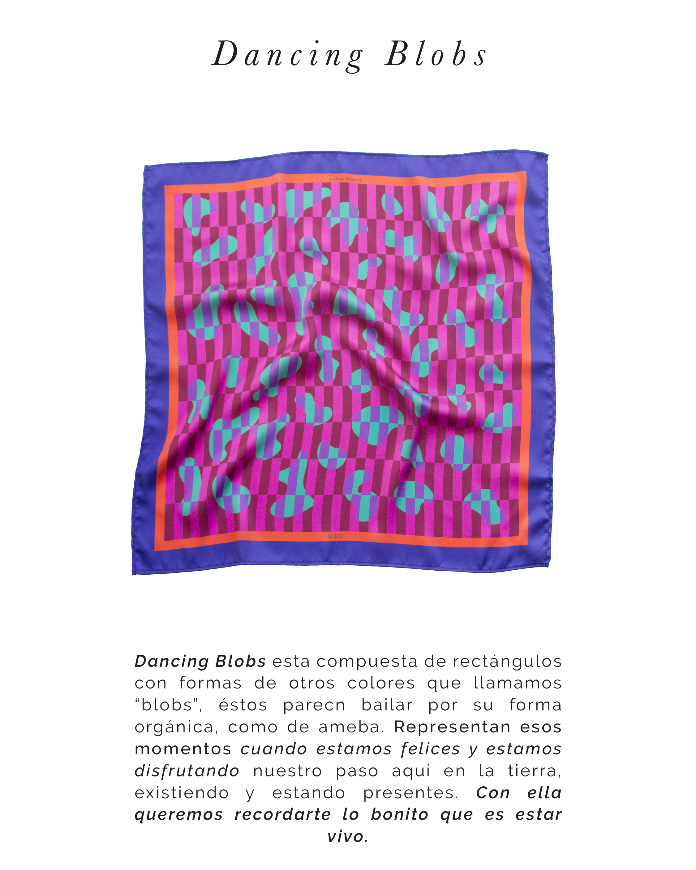 Pañoleta Dancing Blobs