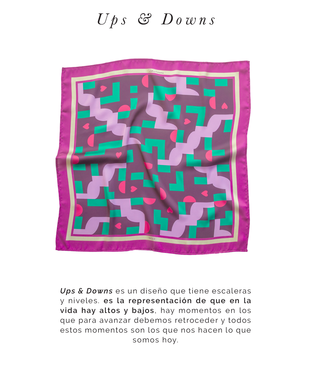 Pañoleta Ups & Downs