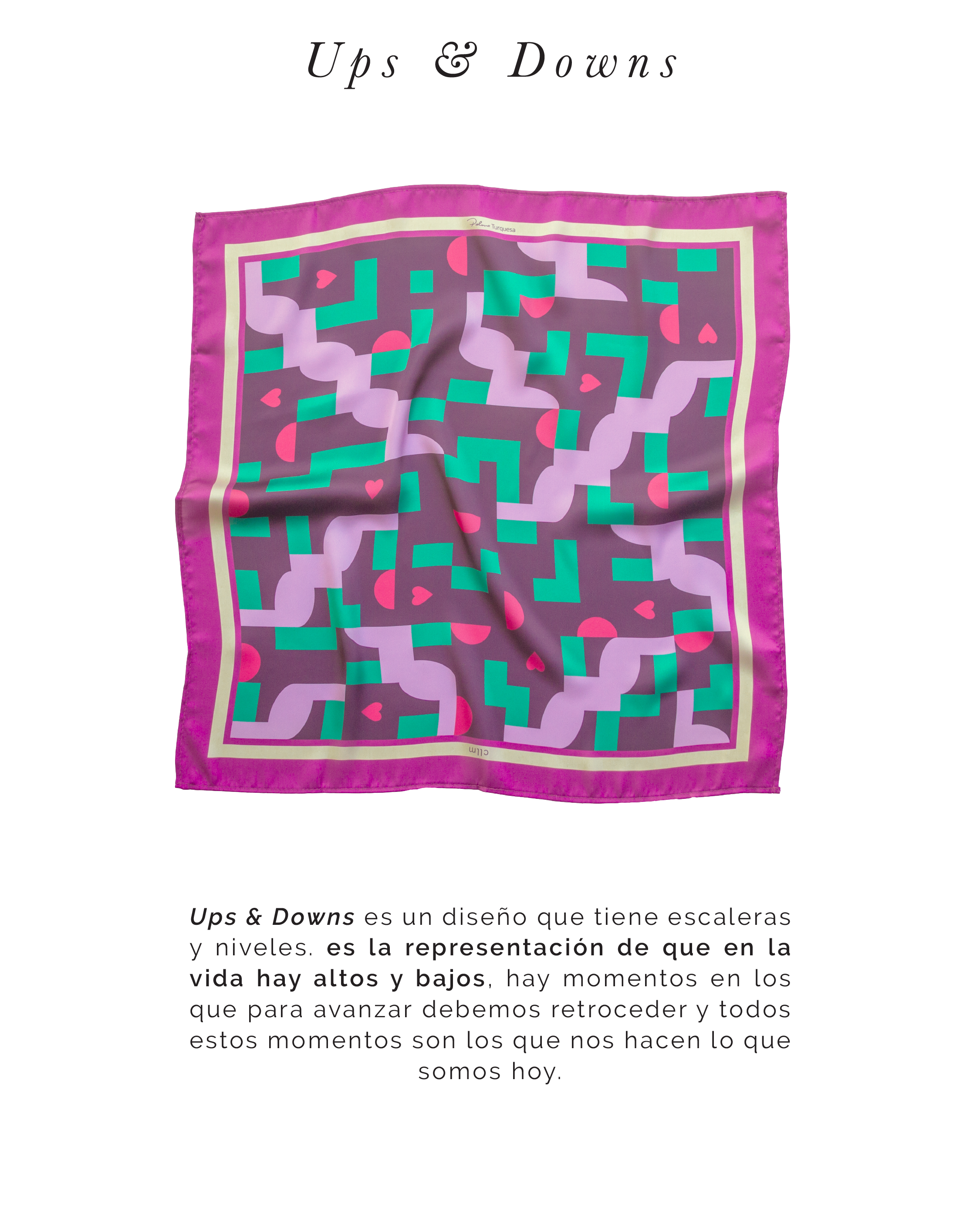 Pañoleta Ups & Downs