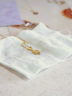 Cadena Trébol Dorado