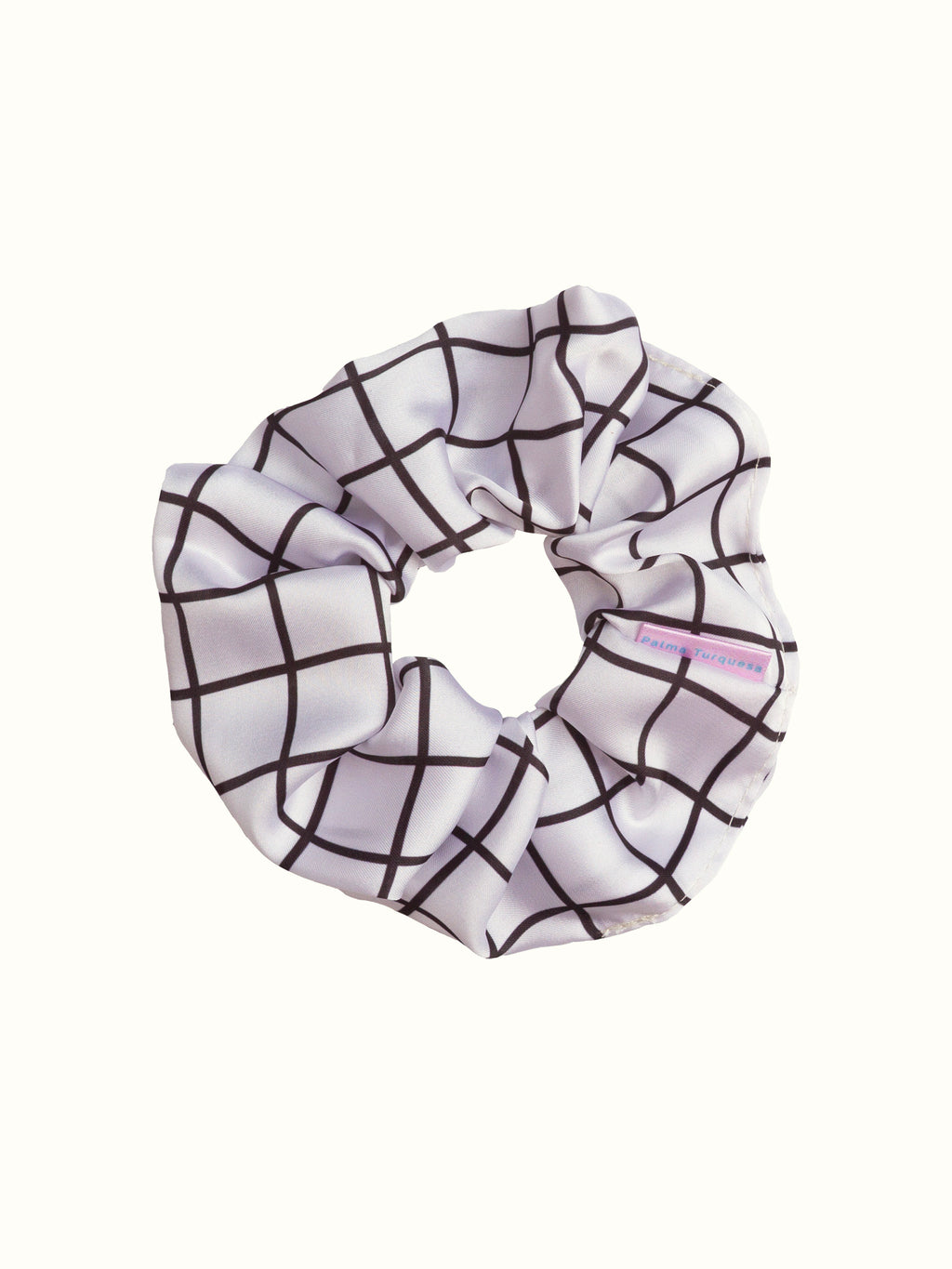 Scrunchie Cuadriculada