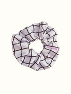 Scrunchie Cuadriculada