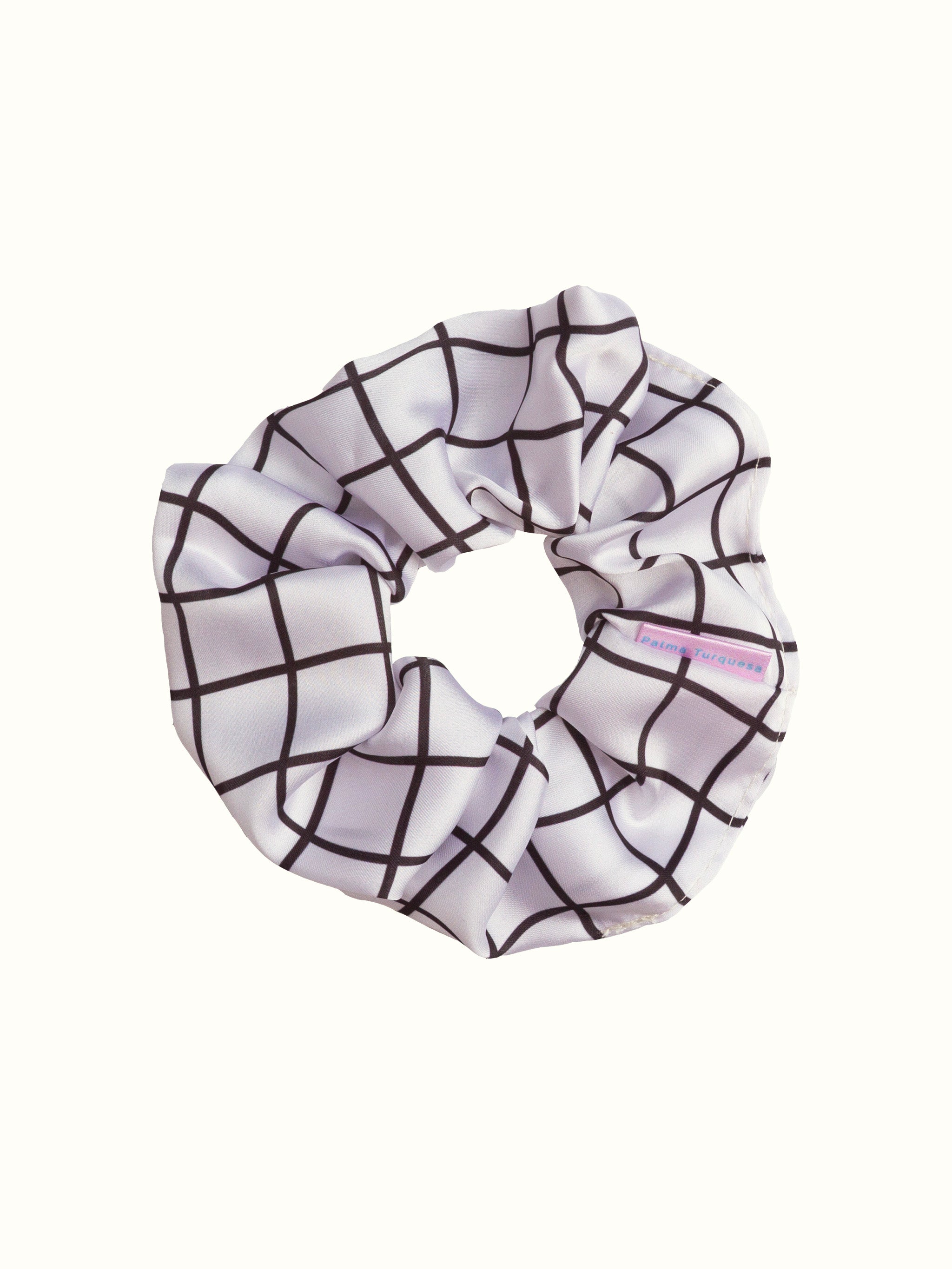 Scrunchie Cuadriculada