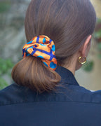 Scrunchie No tan Cuadriculado