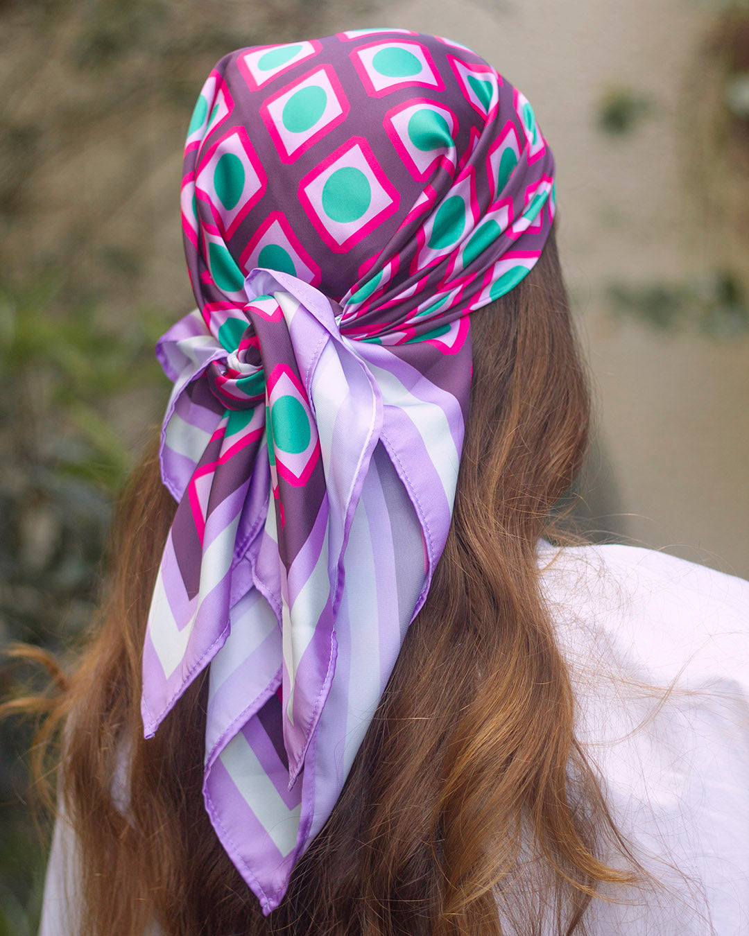 Pañoleta Squared Eyes With a Twist