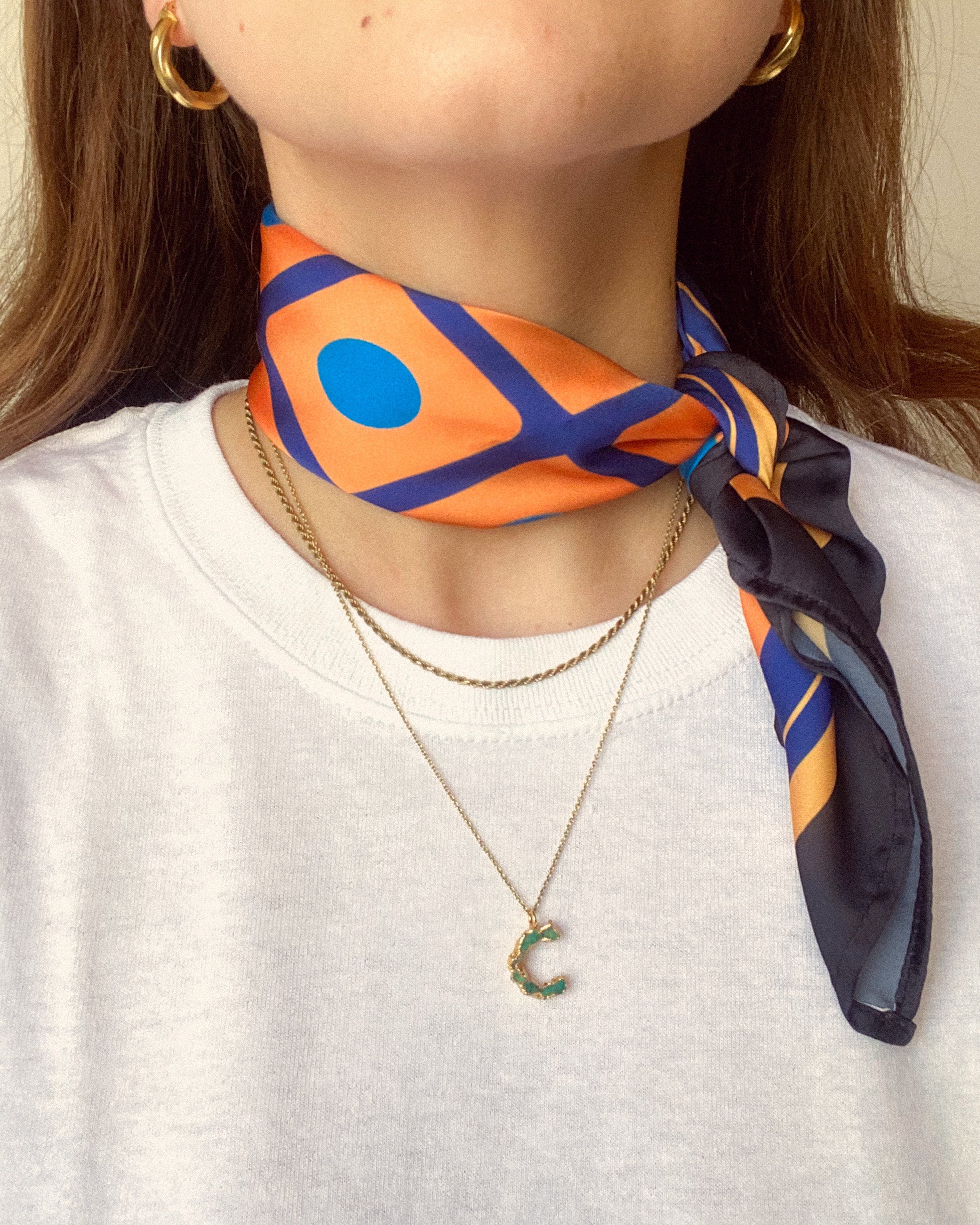 Pañoleta No tan cuadriculado